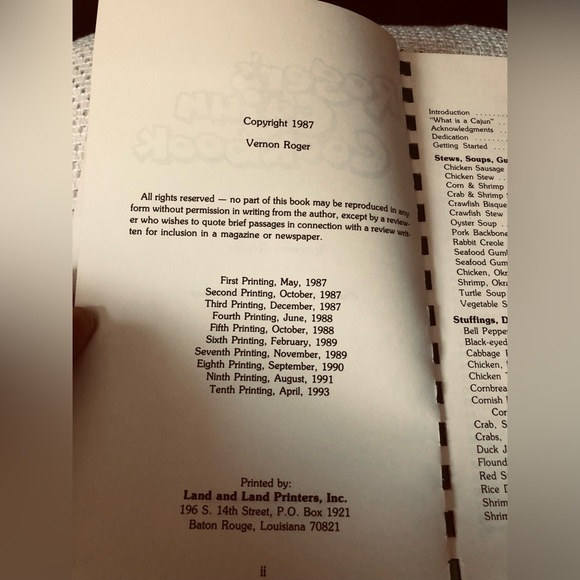 Roger’s Cajun Cookbook - Picture 4 of 8